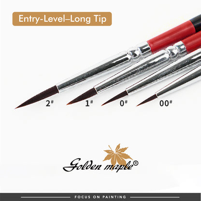 Golden Maple Entry-Level Detail Brushes