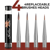 4 Replaceable Brush Heads
