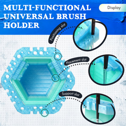 Plastic Brush Cup - Miniature Painting