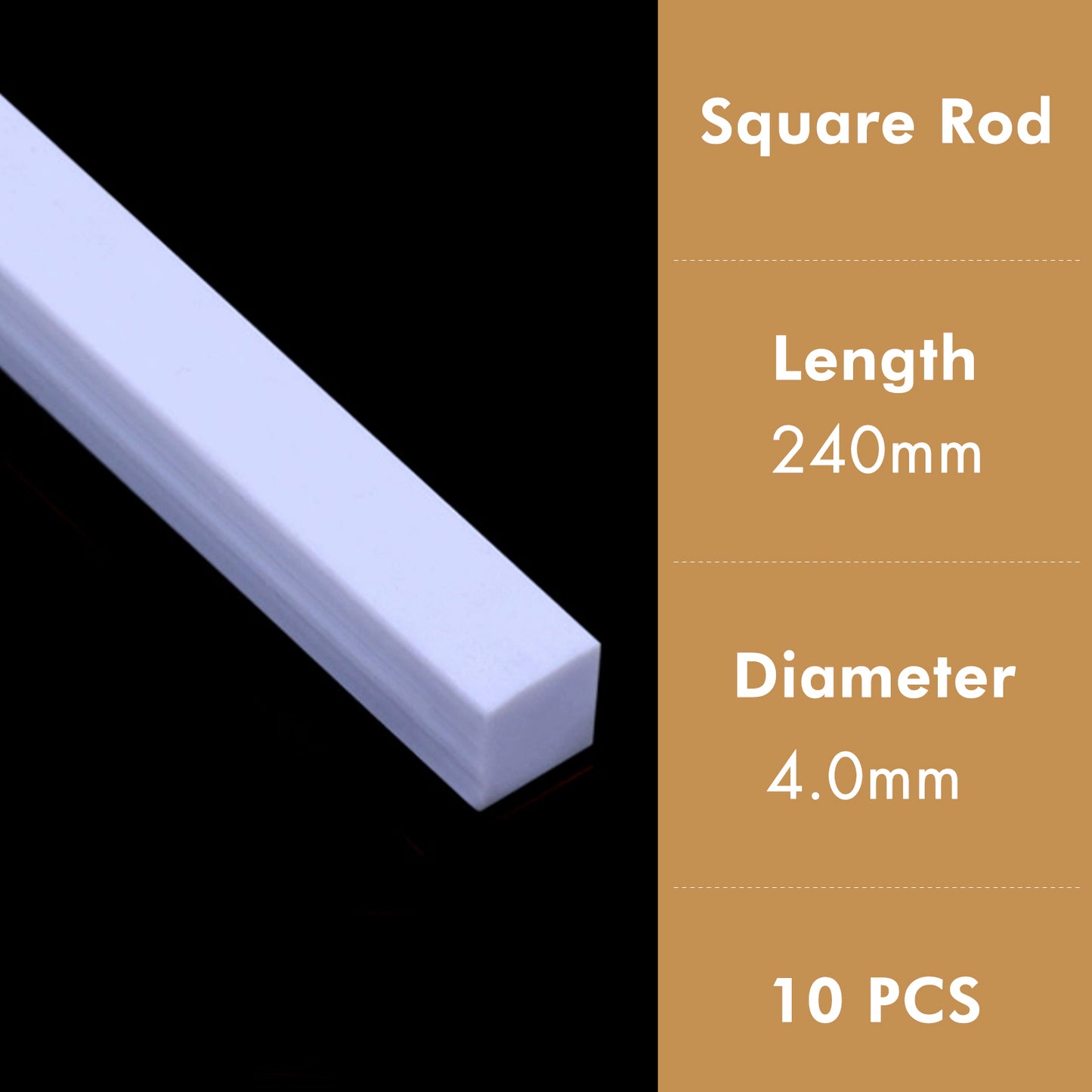 Golden Maple ABS Modeling Rods