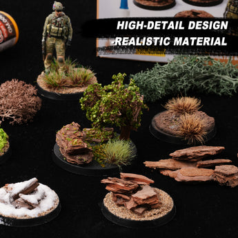 High-detail design realistic material.
