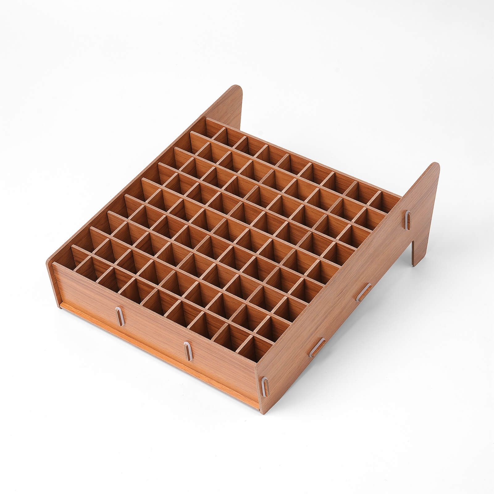 Miniature Collection Rack 81-Hole Wooden Paint Rack - Miniature Storage | Goldenmaple – goldenmaple