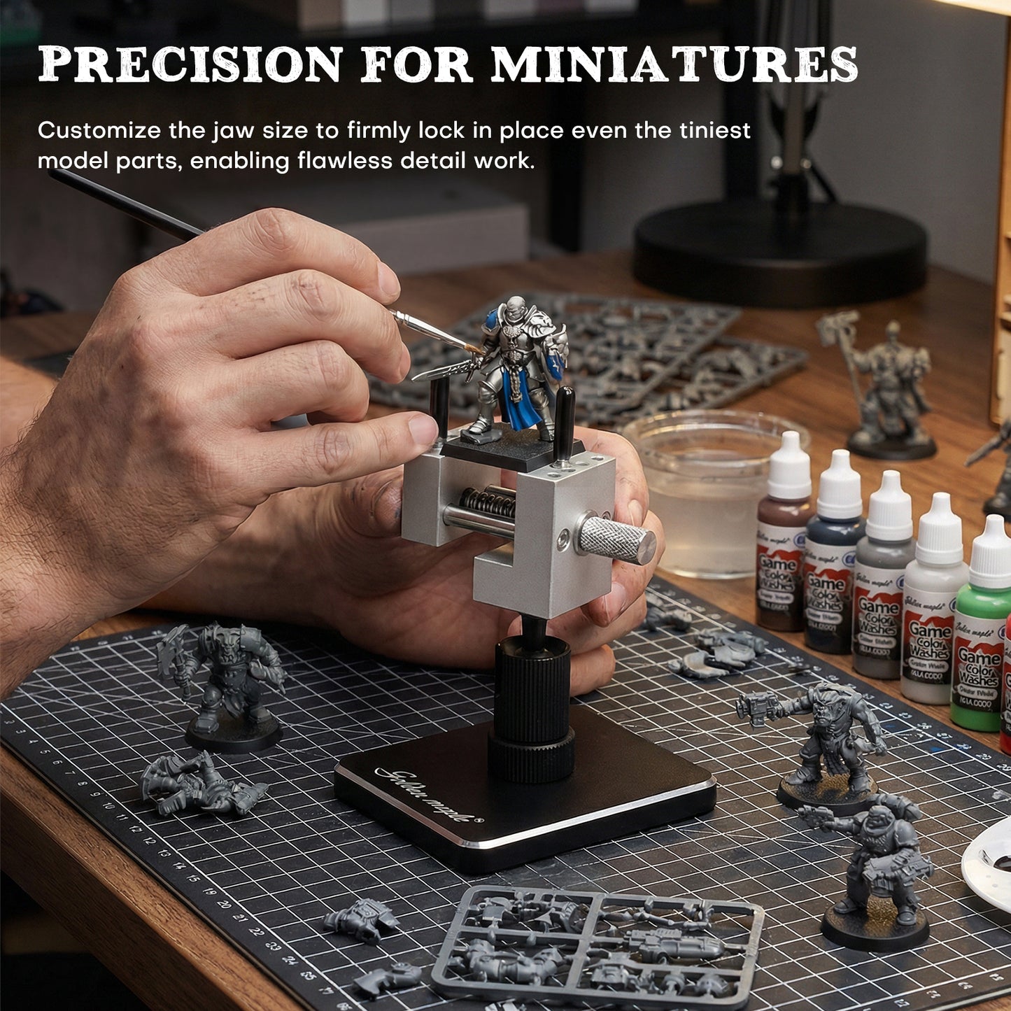 Golden Maple Mini Precision Miniature Vise Vise 360° Swivel