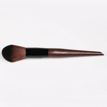 A dark-colored premium fiber hair brush​.