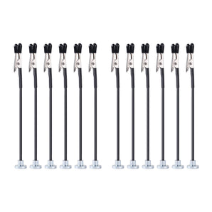 Magnetic Bendable Alligator Clip Sticks Set - 30 PCS