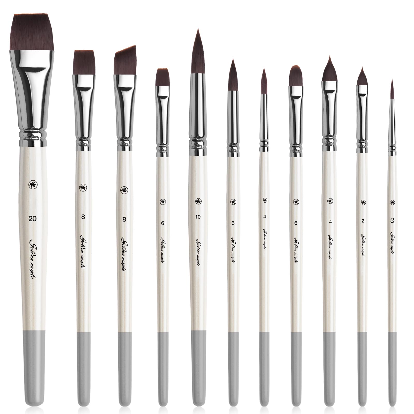 Artist Face Paint Acrylic Paint Brush Set 11pcs