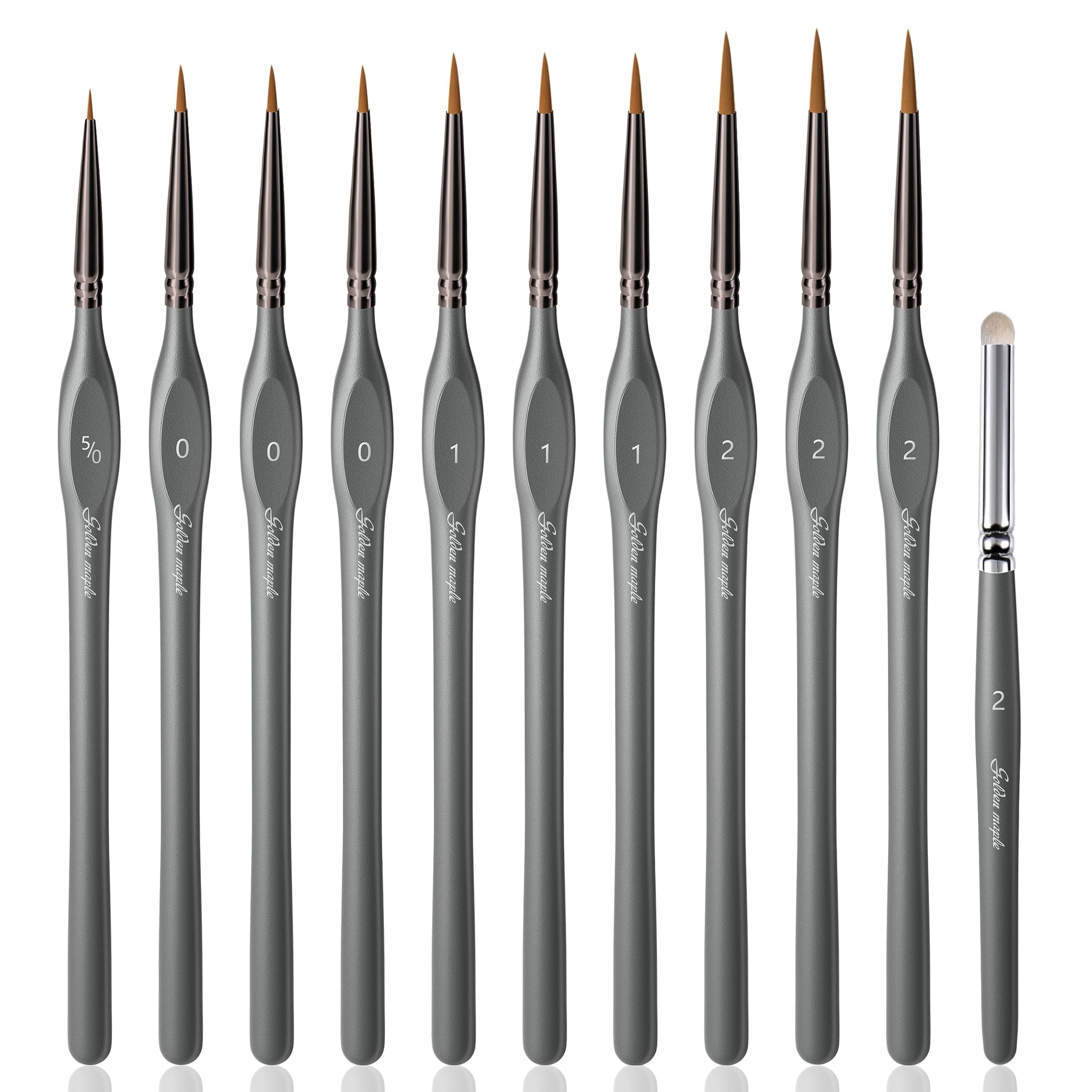 Model Detail Paint Brush Set 11pcs