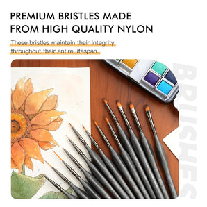 Paint watercolor paintings with high-quality nylon​.