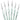 2/0 Extra Fine Miniature Paint Brushes - 6pcs