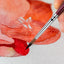 Golden Maple Middle Wool Dry Brush Kit Red Wood Handle Kolinsky Miniature Detail Paint Brushes for Hammer Kit