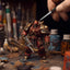 Golden Maple Professional Micro Warhammer HOBBY detail ชุดแปรงทาสีสำหรับจิตรกรขนาดเล็ก