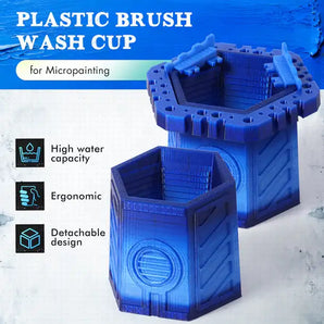 Plastic Brush Cup - Miniature Painting