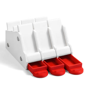 Sanding Tool Organizer – 4-Zone Storage Rack