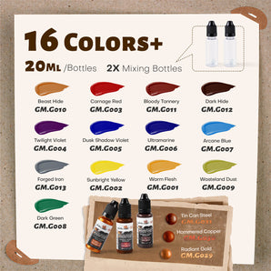 Series 1 | Game Color Miniature Paint Set: 16 Bottles x 20 ml