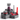 Stabilized Wood Ergonomic Painting Handle with 360° Rotation — Includes 3 Anti-Tip Bases, 2 Caps & 3 Steady Stands