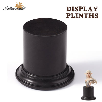 Golden maple Display Plinths for Miniatures