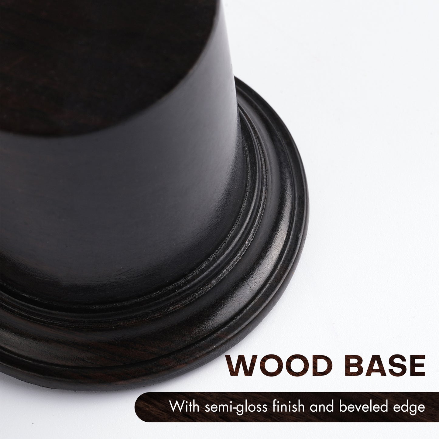 Golden maple Display Plinths for Miniatures