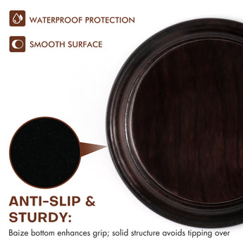The model display plinth features a non-slip design with a baize (felt) bottom.