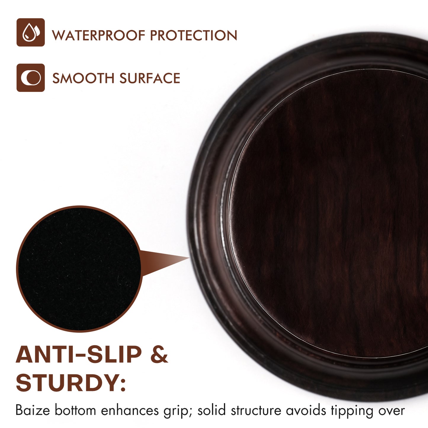 Golden maple Display Plinths for Miniatures