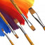Golden Maple High Quality Artist Flat Paint Brush