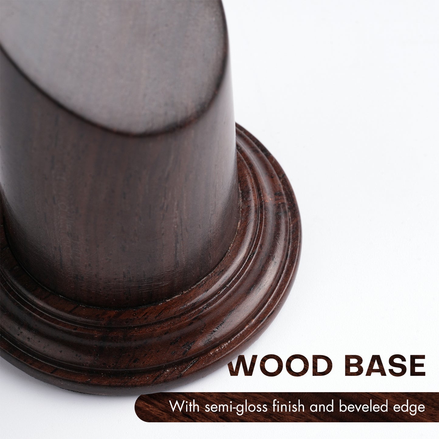 Golden maple Display Plinths for Miniatures