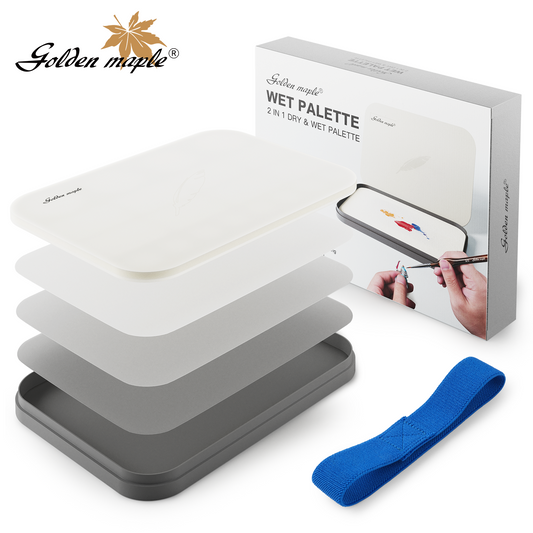 Golden Maple 2 in 1 Wet Palette Kit for Miniature Painting