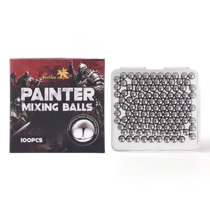 Stainless Steel Mixing Balls for for Paint Bottles – Essential for Miniature Painting & Crafts