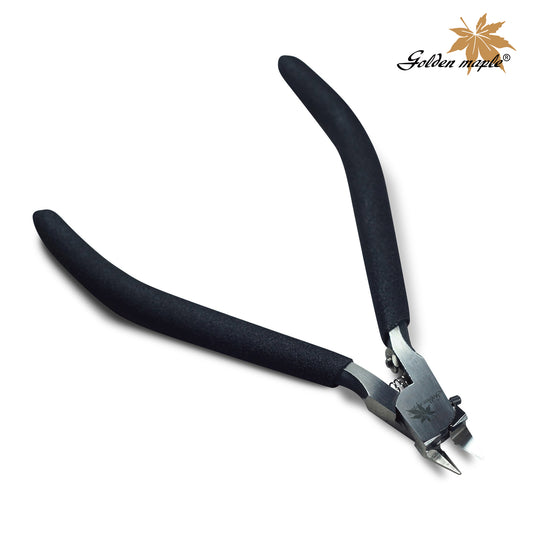 Golden maple scissors model ultra-thin blade single-edged scissors double-sided blade very fine blade Gundam military assembly
