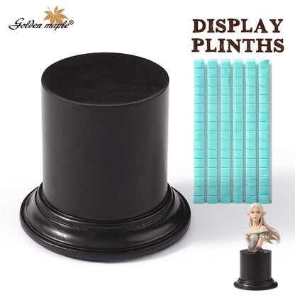 Golden maple Display Plinths for Miniatures