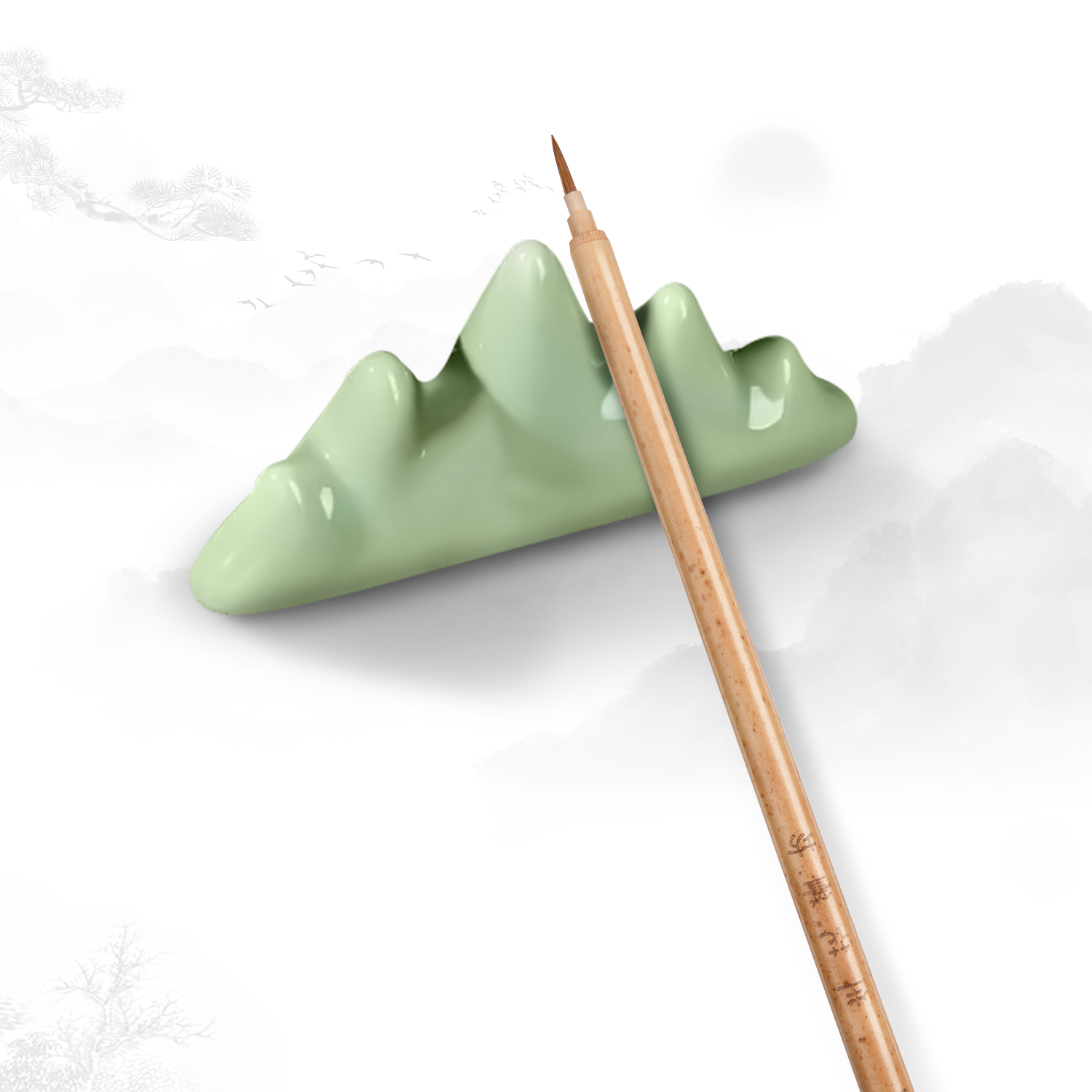 1PCS Wolf Hair Chinese Calligraphy Brush