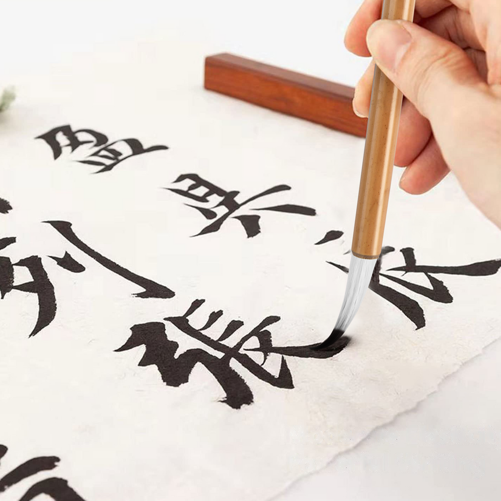 Golden Maple 1pcs Wolf Goat Mix Hair Chinese Calligraphy Painting Brush (MB-hezi-3,MBJPGB2,MBJZGXE,MBJZGXS)