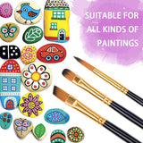 15pcs Nylon Brush Set is suitable for all kinds of painting.