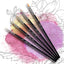 Golden Maple 5PCS Nylon Round Detail Paint Brushes Set