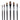 Golden Maple 6PCS Flat Sable Artist Paint Brush Set
